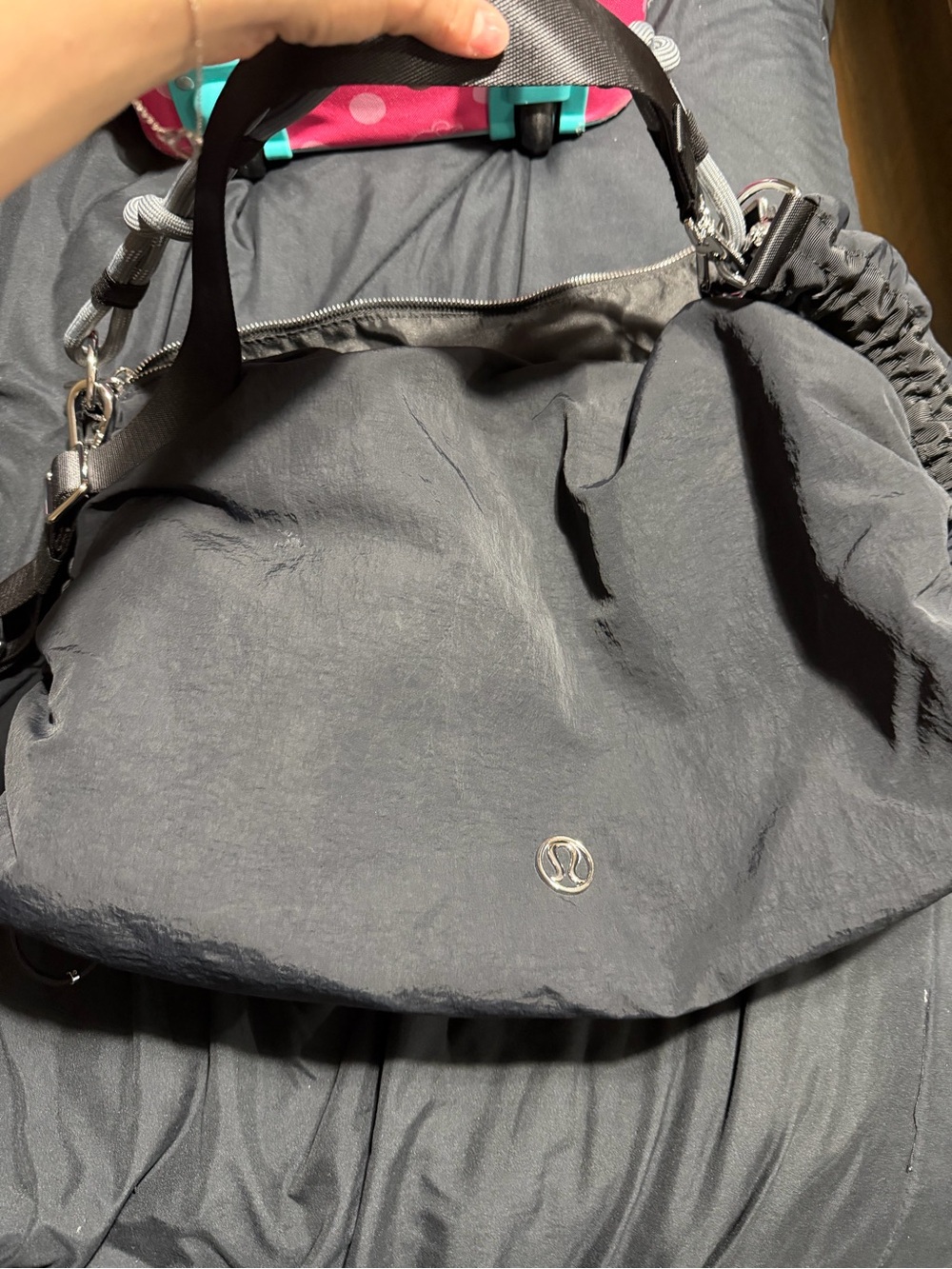 lululemon athletica Black Everyday Shoulder Tote